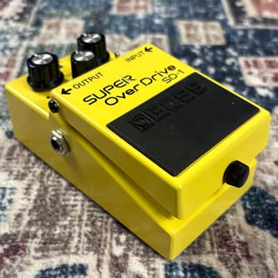 2004 Boss SD1 Super Overdrive Keeley Modded Silver Label Guitar Effect Pedal W/ Original Box! image 5