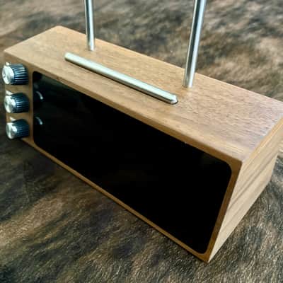 Petru Designs Now Playing Vinyl Record Stand Visualizer Walnut HIFI Stereo image 3