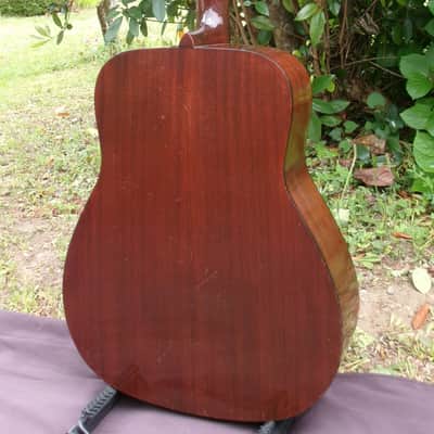 1972 Yamaha FG180 Red Label Nippon Gakki for Yamaha lovers image 8