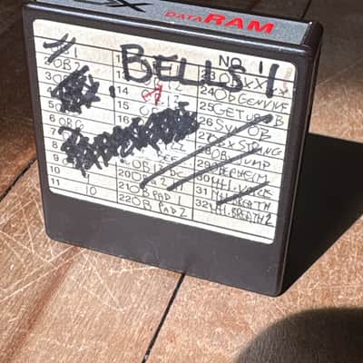 Yamaha DX7 Data RAM Cartridge image 2