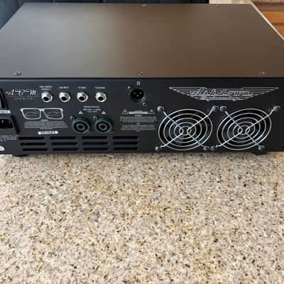 Ashdown ABM EVO IV Dual VU 600-Watt Rackmount Bass Amp Head image 2