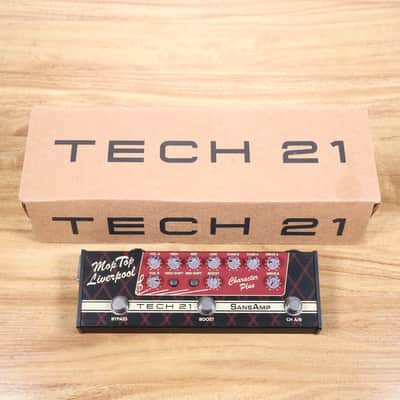 Tech 21 SansAmp Character Plus Series Mop Top Liverpool 2022 - Present - Tan / Red image 1