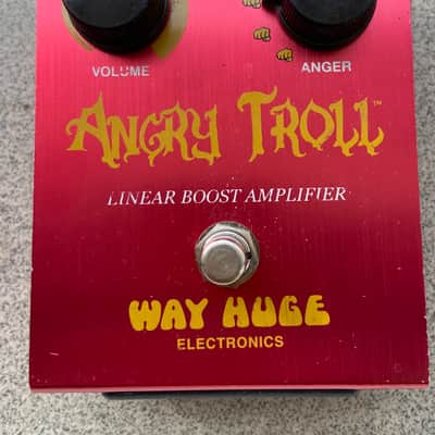 Way Huge WHE101 Angry Troll Linear Boost Amplifier 2010 - 2019 - Red