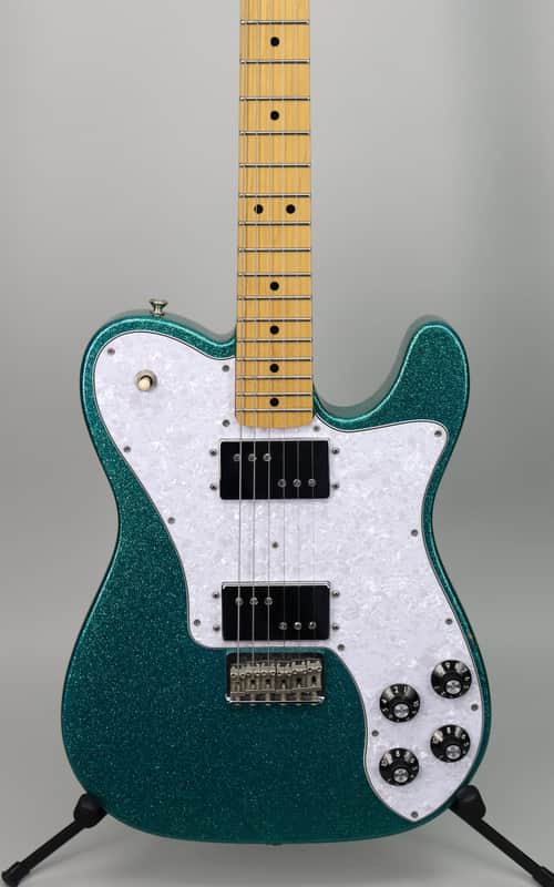 Used 2012 Fender FSR Classic Series '72 Telecaster Deluxe Aqua Flake