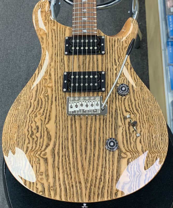 PRS SE "Exotic" Custom 24 Burled Swamp Ash Limited Edition - Natural image 1