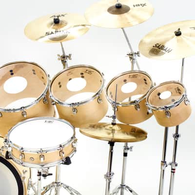 TreeHouse Custom Drums 8-Piece Plied Maple Concert Tom Drumset image 4