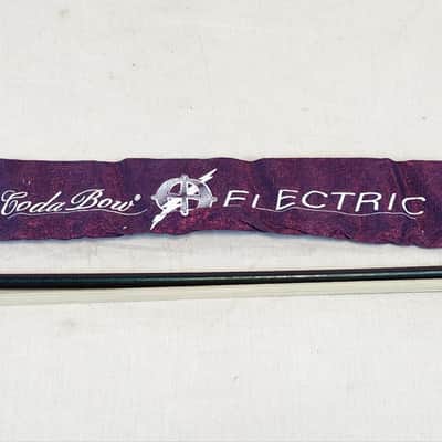CodaBow "Electric" Carbon Fiber 4/4 Violin Bow w/Bag image 8