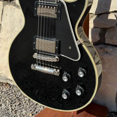 Gibson Custom Shop 1960 Reissue Les Paul Custom Black Beauty 50th Anniversary Gold Book 2010 - Black image 4