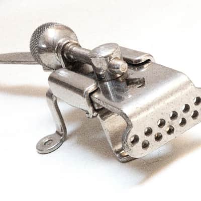 Slingerland Radio King 3 Pt. Snare Throw Off (Strainer), Nickel Plated - 1950s / INSPECTED & TESTED image 4