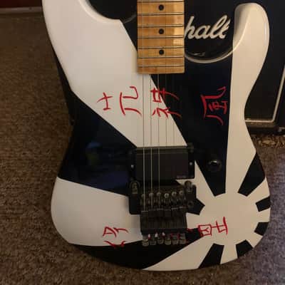 Jackson Stratocaster 1986 - Rising sun graphic image 1