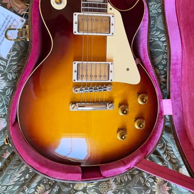 Gibson Custom Shop Historic 1958 Les Paul Standard Reissue R8 2024 - Bourbon Burst image 9