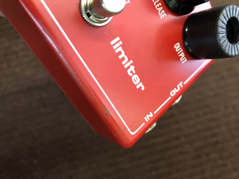 MXR MX-143 Limiter/Compressor Vintage 1979-1984 - Satin Red | Reverb