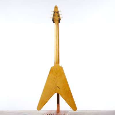 Gibson Custom 1958 Korina Flying V Reissue, Natural | Demo image 3