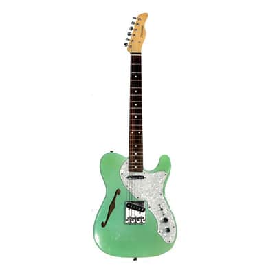 Fernandes Thinline Telecaster 1990-2000 Green image 4