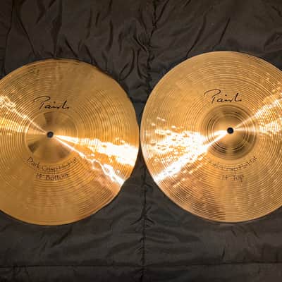 Paiste 14" Signature Dark Crisp Hi-Hat Cymbals (Pair) image 1
