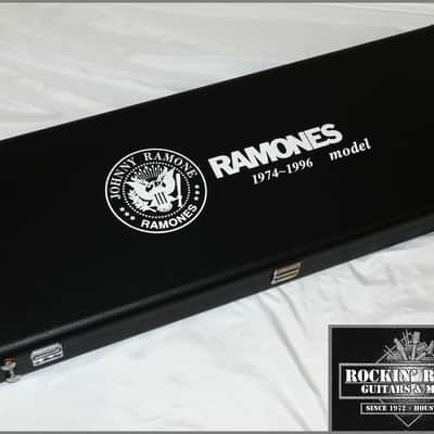 Mosrite Johnny Ramone Signature Fillmore Japan 1996 White w/Ramones Case & COA image 2