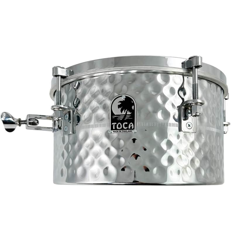 Toca Hand Hammered Timbale Snare Drum 12x7 image 1