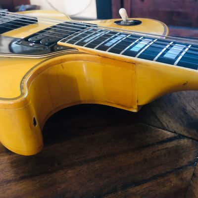 1970 Gibson Les Paul Custom in Alpine White (Nicotine Yellow) – Very Rare image 8