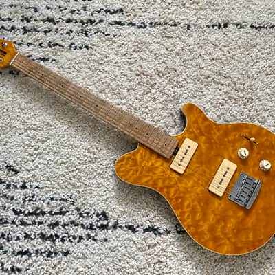 Ernie Ball Music Man Axis Super Sport MM90. P90s! USA! Free Shipping! image 2