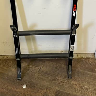Proline PLMS3 3-Guitar Folding Stand 2010s - Black image 5