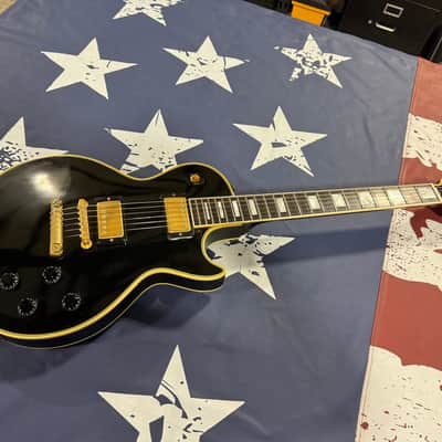 Gibson Custom Shop Historic Collection 2-Pickup '57 Les Paul Custom Black Beauty Reissue 1993 - 2002 - Ebony image 3