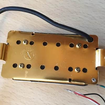 Humbucker Electric Guitar Pickup - White image 3