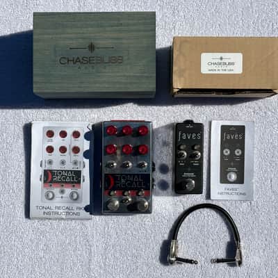 Chase Bliss Audio Tonal Recall RKM Red Knob Mod Analog Delay 2017 - 2018 - Graphic with Red Knobs image 1