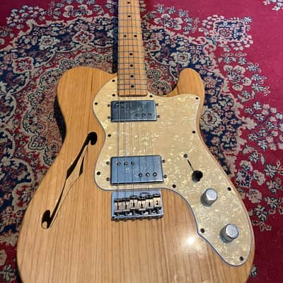 Fender Classic Series 72 Thinline Telecaster Natural Maple + HARD CASE image 2