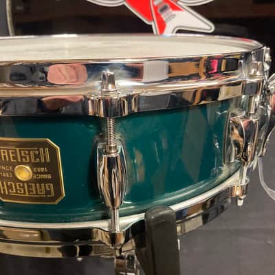 Steve Ferrone's Tom Petty and the Heartbreakers, Gretsch USA Custom- 4x14" "American Drum Series", Snare Drum, Cadillac Green - 2006. SIGNED! image 11