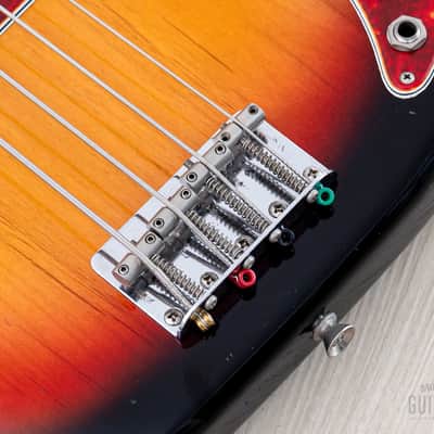 2002 Fender Precision Bass ‘62 Vintage Reissue PB62-53 Sunburst, Japan CIJ image 8