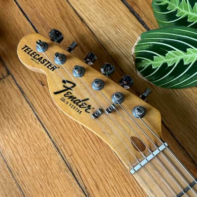 1978 Fender Telecaster Left Handed Electric Guitar w/ Reissue Hard Case image 4