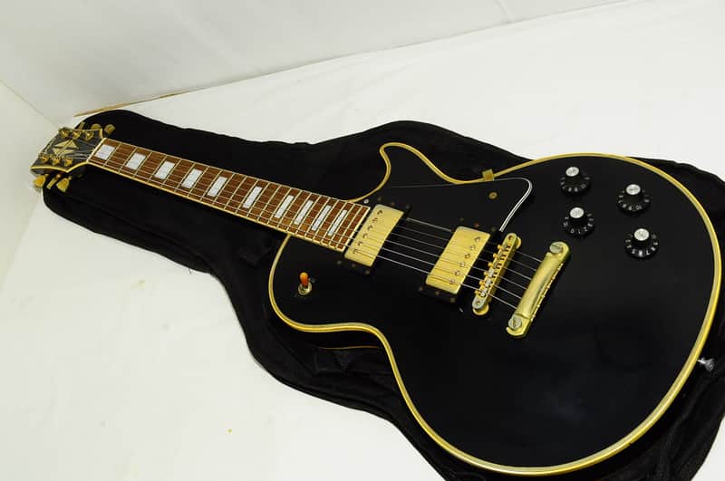 1990 Greco EGC-900D Single Cut Type Black Electric Guitar Ref.No 3765 image 1