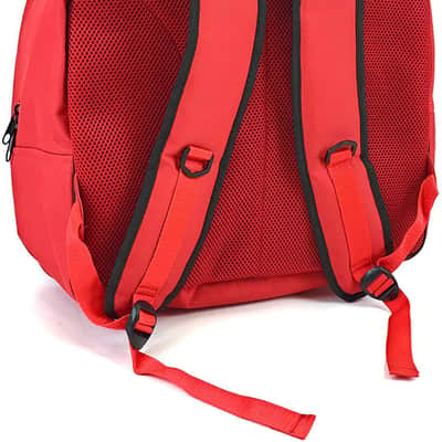 Deluxe Dannan Padded Bodhran Case Bag with Shoulder Straps and Storage Pocket 16" (RED) imagen 3