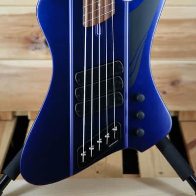 Dingwall D-Roc Standard 5-String - Matte Blue to Purple Colorshift image 2