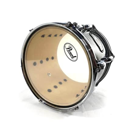 Used Pearl Vision Birch Black Strata Rack Tom Black 10x8 image 4
