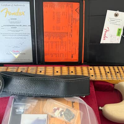 2026 Fender Custom Shop Postmodern Stratocaster Journeyman Relic – Aged White Blonde image 20