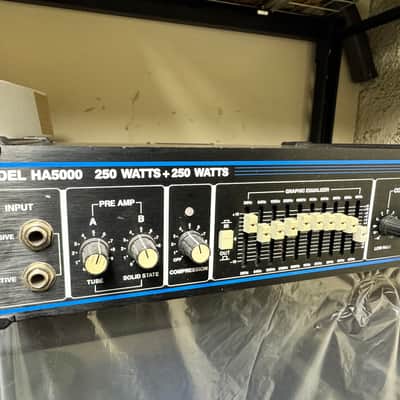 Hartke HA3500 350-Watt Bass Amp Head Black HA 3500 image 3