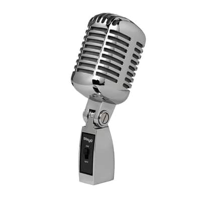 STAGG Professional Vintage Style Cardioid Dynamic Microphone With Cartridge DC04 image 3