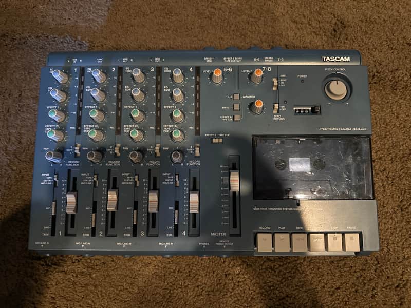 Tascam Portastudio 414 MKII 4-Track Cassette Recorder | Reverb