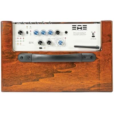 Elite Acoustics EAE A4-58 (Open Box) 120 W Acoustic Amp with Bluetooth and Lithium Battery - WOOD image 1