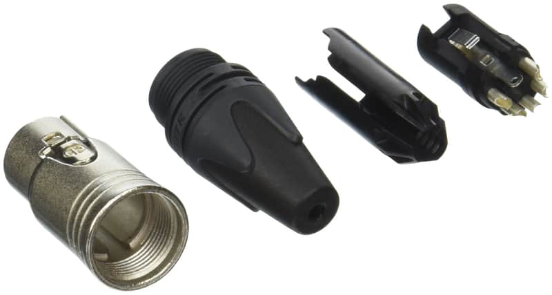 Neutrik NC5FXX | 5 Pole Female XLR Cable Connector with Nickel Housing image 1