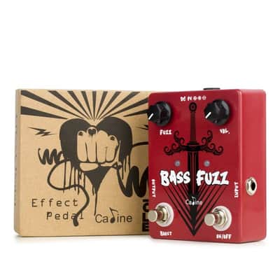 Caline CP-82 The Broadsword Bass Fuzz Effect Pedal True Bypass,price include the import duty to US buyer image 6