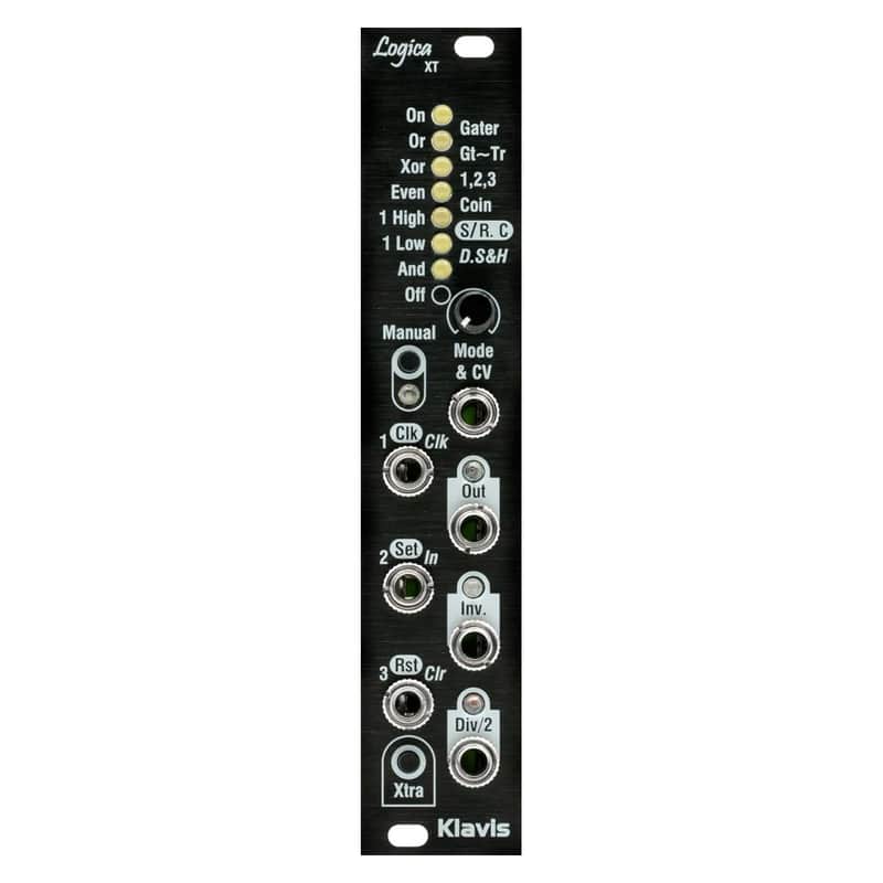 Klavis Logica XT Eurorack CV & Clock Logic Module (Black) image 1
