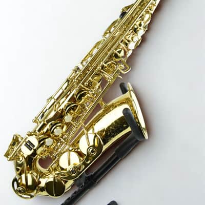 King LE-300 Alto Saxophone USA Made Student Alto High F# w/ Case image 2