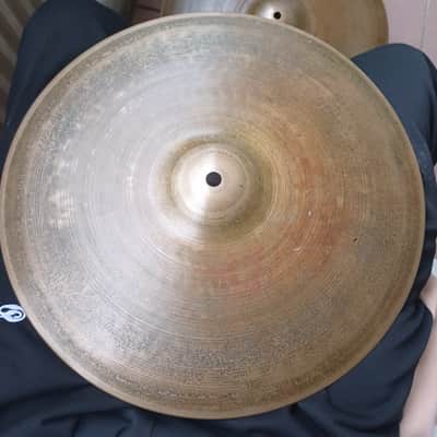 Zildjian 15" DOUBLE BOTTOM New Beat Hollow logo's 1410/1473gr image 9