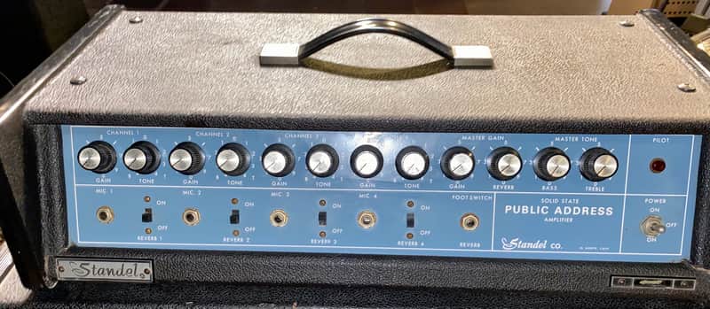 Vintage Standel PA VI Solid State Head Serviced image 1