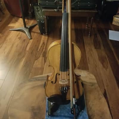 Revived Neuner & Hornsteiner 4/4 Violin Mittenwald Antique Vintage Fiddle w/ Original Case & Two Bows image 15