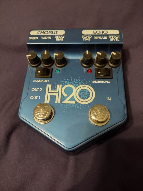Visual Sound H2O V2 Liquid Chorus Echo Delay multi effect pedal image 1