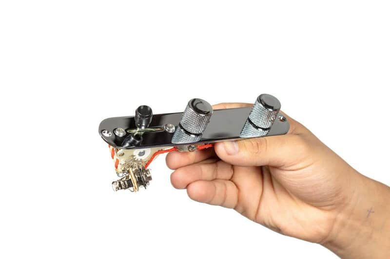 920D T4W-REV-C 4-Way Control Plate for T-Style Guitar, Reverse w/ Volume Forward image 1