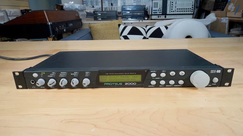 E-MU Systems Proteus 2000 Rackmount 128-Voice Sampler Module | Reverb